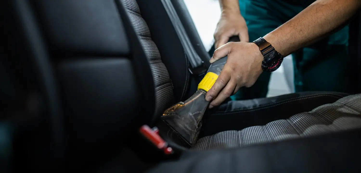 interior car cleaning
