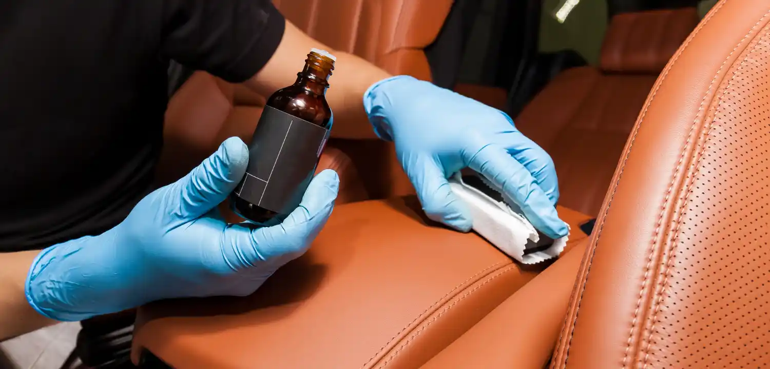 interior car detailing downtown