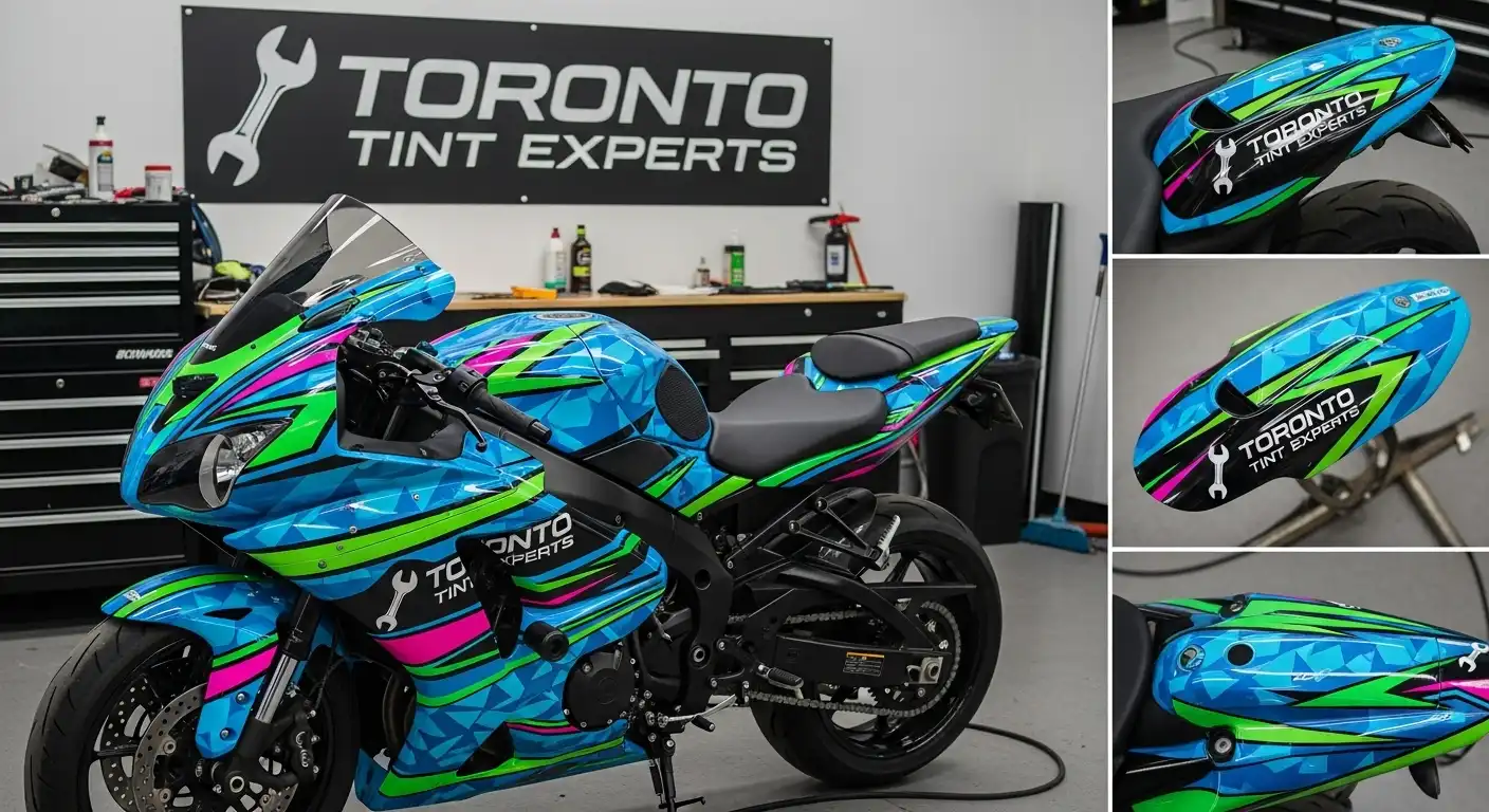 Motorcycle Wraps Experts in Downtown Toronto