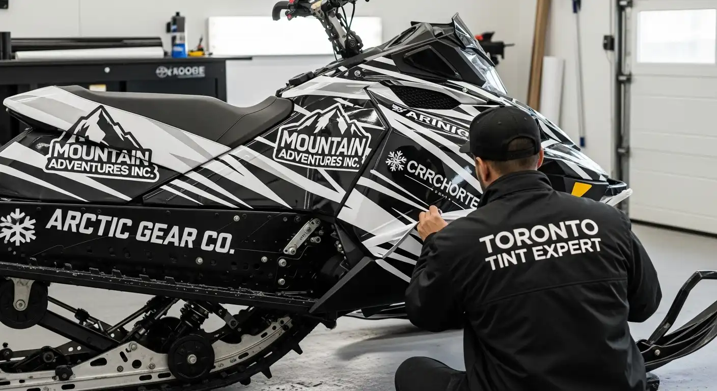 Toronto Tint Experts Snowmobile Wraps